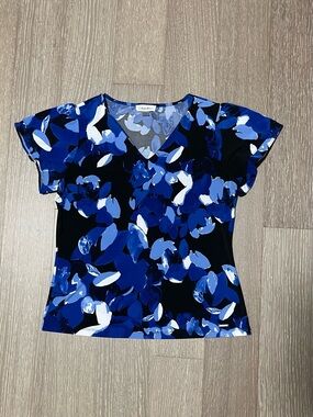 Calvin Klein Floral Top Size PM